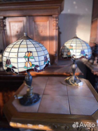 Лампа настольная тиффани