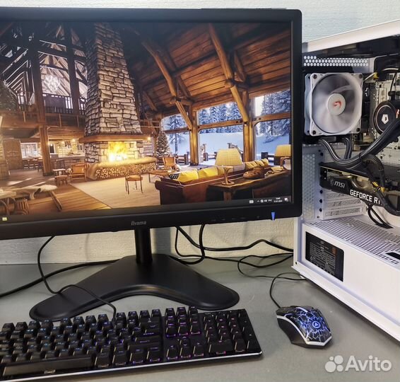 Компьютер для игр Ryzen 5600 + RTX 3070