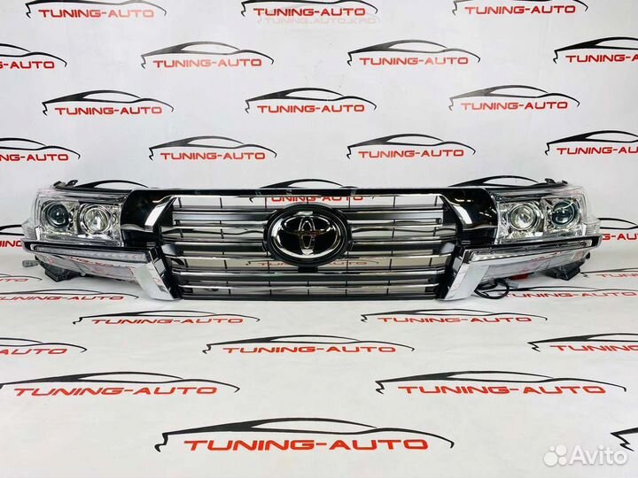 Фары + решетка Toyota Land Cruiser 200 E8958