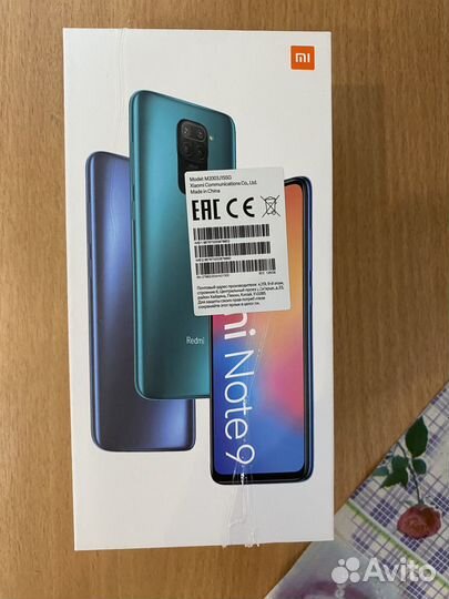 Телефон Xiaomi redmi note 9