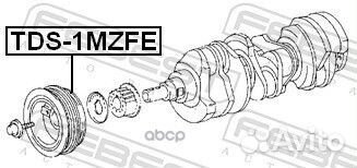 Шкив коленвала 1mzfe toyota camry (JPP)