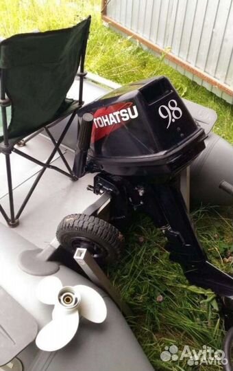 Лодка с мотором Silverado 30F + Tohatsu 9.8