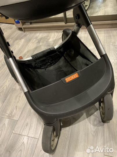 Коляска 3 в 1, с 2 шасси stokke cruse и xplory
