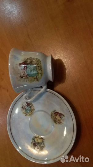 Чашка с блюдцем от сервиза Мадонна