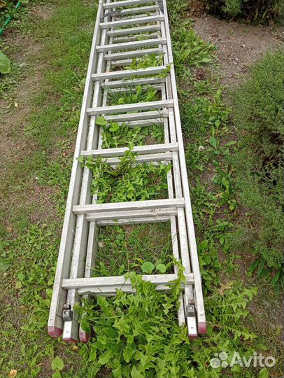 Лестница алюминиевая krause