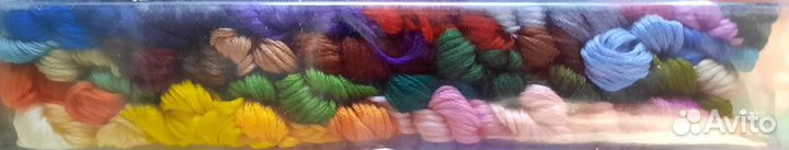Нитки мулине 100 штук