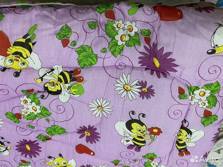 Новое детское одеяло теплое