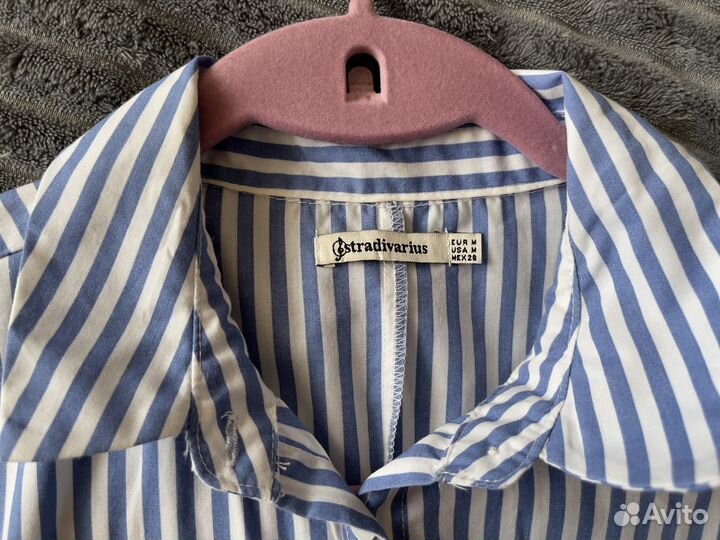 Платье женское Stradivarius (М, 46) в полоску