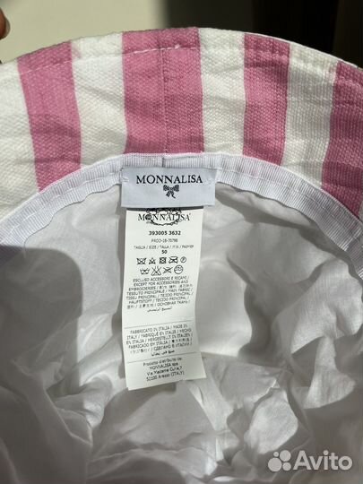 Панама для девочки Monnalisa