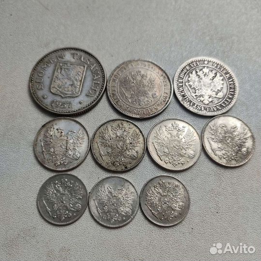 Серебряные монеты СССР и империи