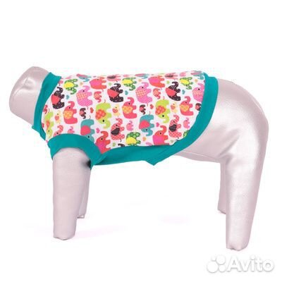 Yoriki Футболка Слоники унисекс размер S 476-01 0