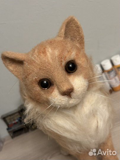 Мягкая игрушка кошка