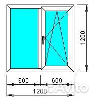 Окно пвх для дачи