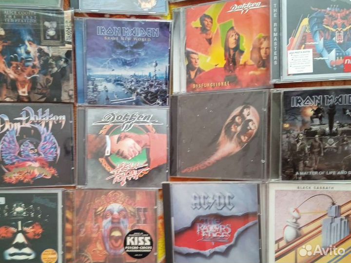 Рок музыка CD диски (фирменные,есть японские)