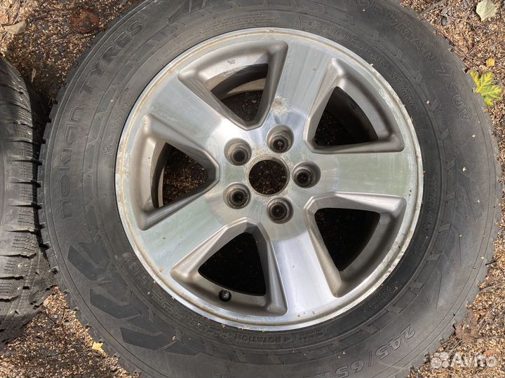 Комплект колес r17 на Honda Pilot