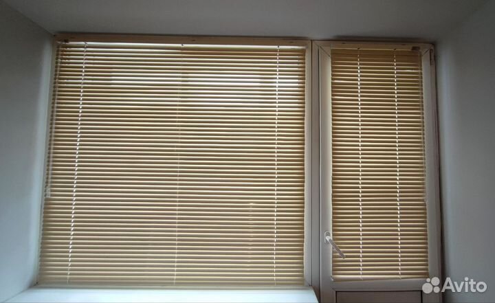 Жалюзи горизонтальные алюминиевые бу