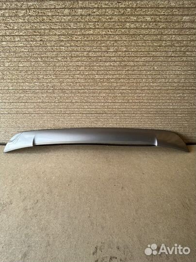 Накладка на передний бампер rav 4