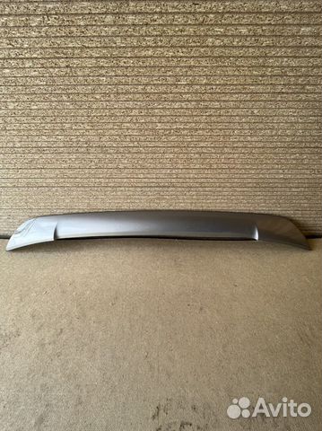 Накладка на передний бампер rav 4