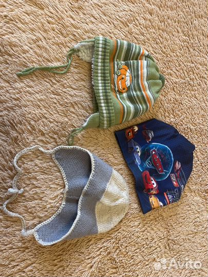 Шапка до 2 лет для мальчика