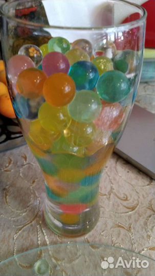 Гидрогелевые шарики,аквагрунт,антистресс