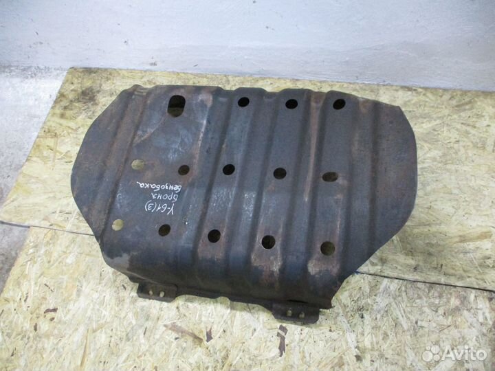 Защита бензобака Ниссан Патрол Y61