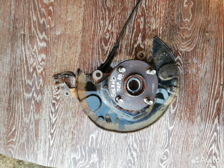 Кулак поворотный передправый Lifan Solano 10-16