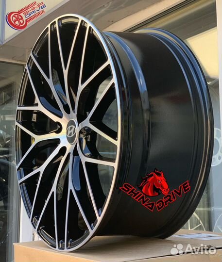 Диски Hyundai RS R20 5x114,3 Black Groove Gloss