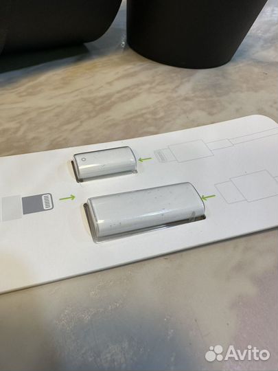 Наконечник на Apple pencil 1/2 с переходниками