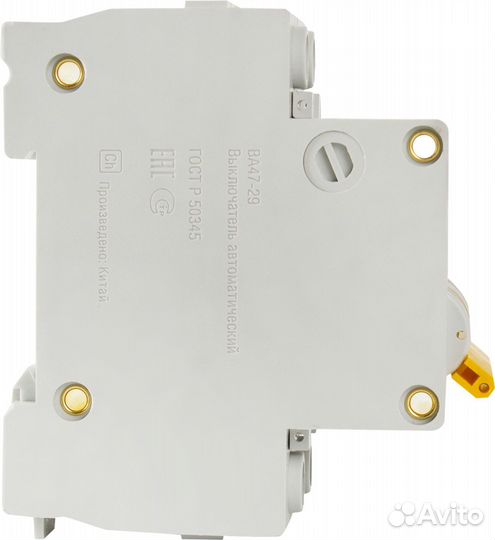 Автоматический выключатель Home ва47-29 2P N C40 А