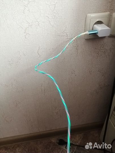 Светящийся шнур micro-usb
