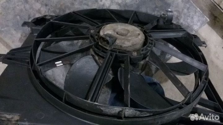 Рено симбол электровентилятор в сборе