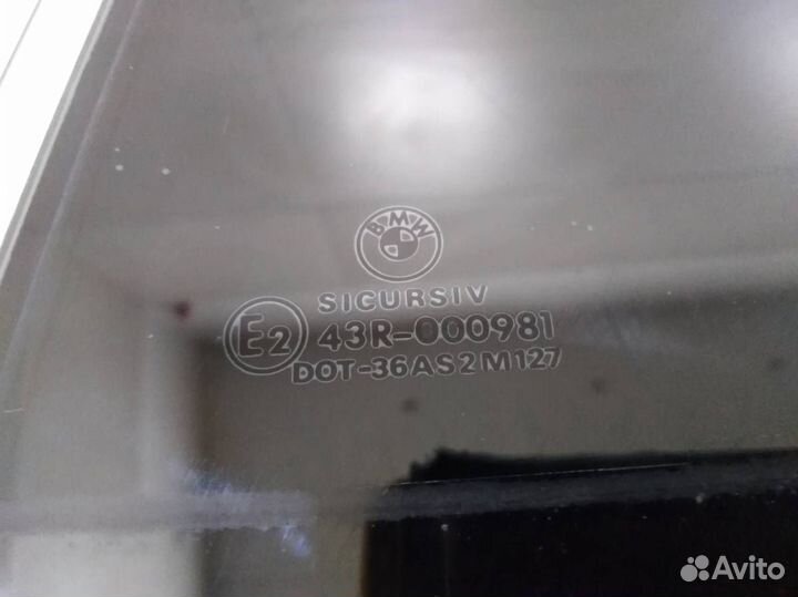 Стекло двери задней левой BMW 5-series E39 1995-20