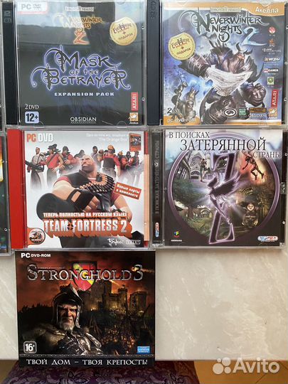 Cd диски компьютерные игры