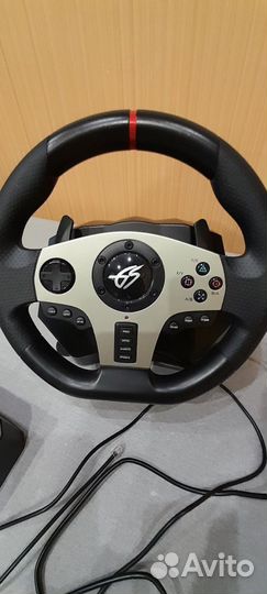 Руль dexp Wheelman Pro черный (900градусов)