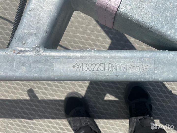 Прицеп для лодок и катеров мзса L 7022-2.25