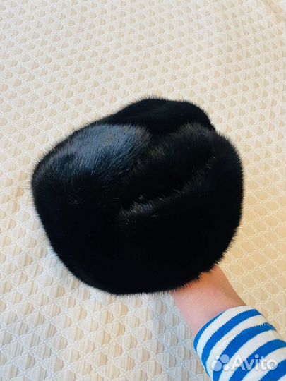 Норковая шапка мужская