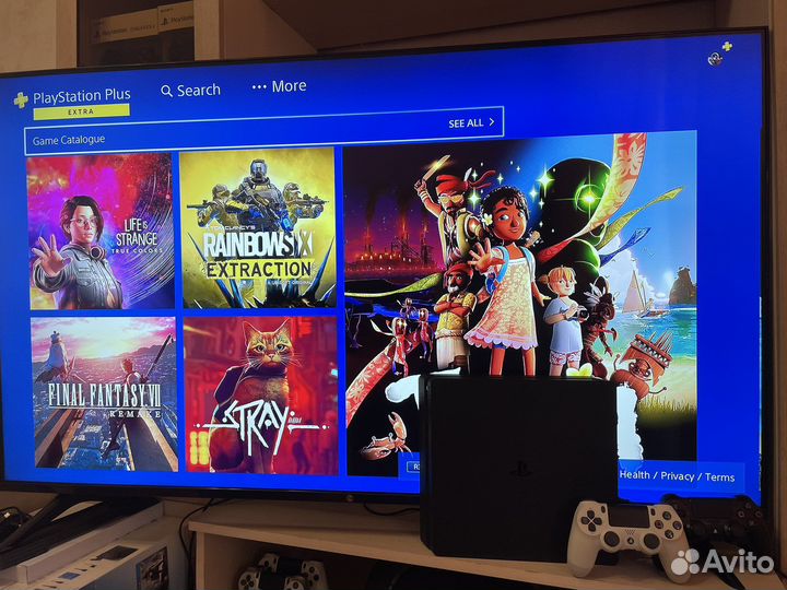 PlayStation 4 slim 1tb +399 игр