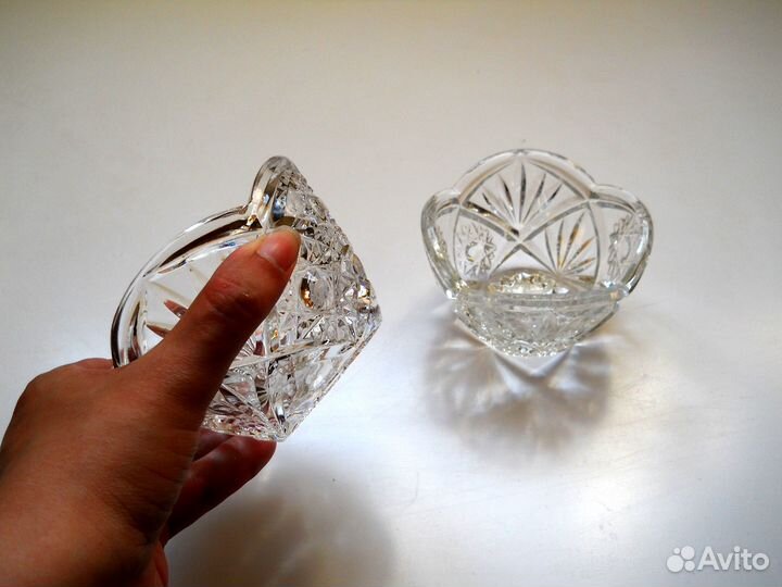 Салатник/вазочка хрусталь времен СССР