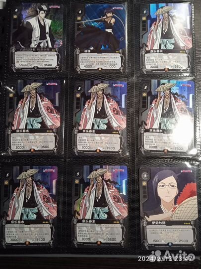 Коллекционные карточки Блич