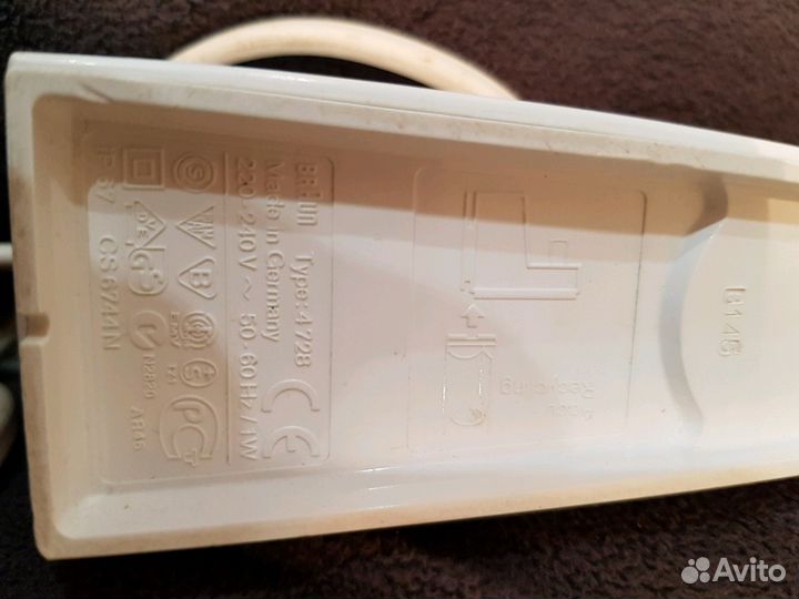 Зарядное устройство для зубных щеток braun