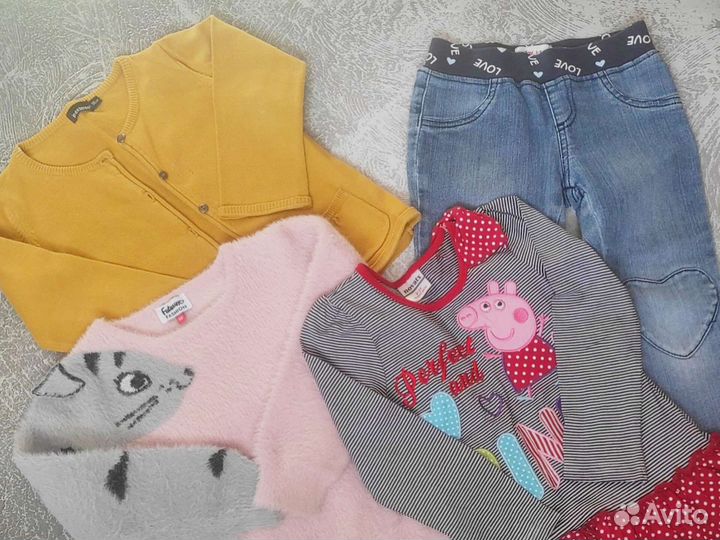 Детские вещи пакетом на девочку 92 98