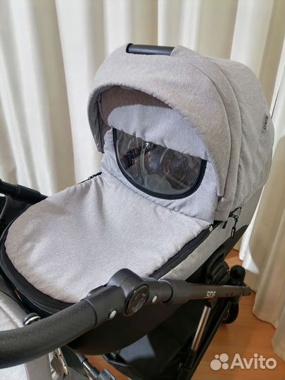 Коляска 2 в 1 Riko Side/автолюлька