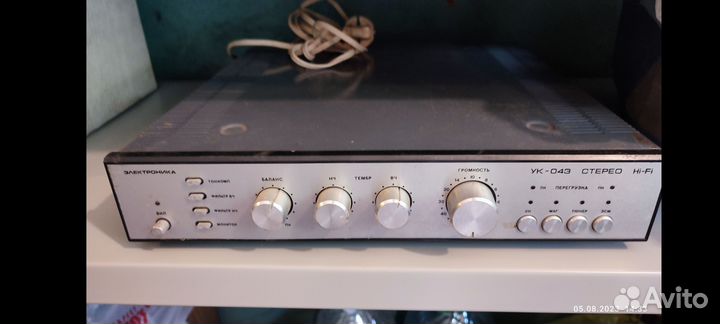 Электроника ук-043 усилитель высшего класса HiFi