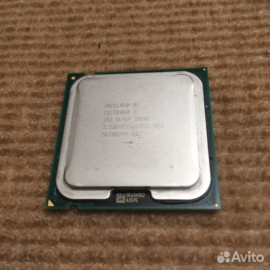 Процессор Celeron D352