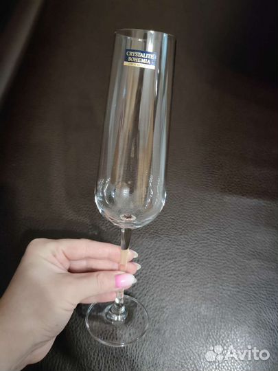 Бокалы для шампанского богемия