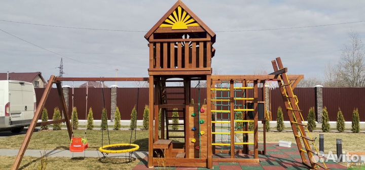Детская игровая площадка для дачи в рассрочку