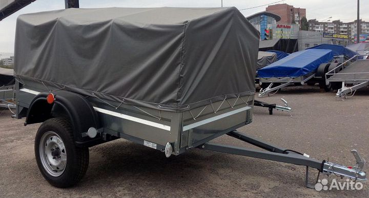 Прицеп Гранит 2.5 х1.3 тент 70 см