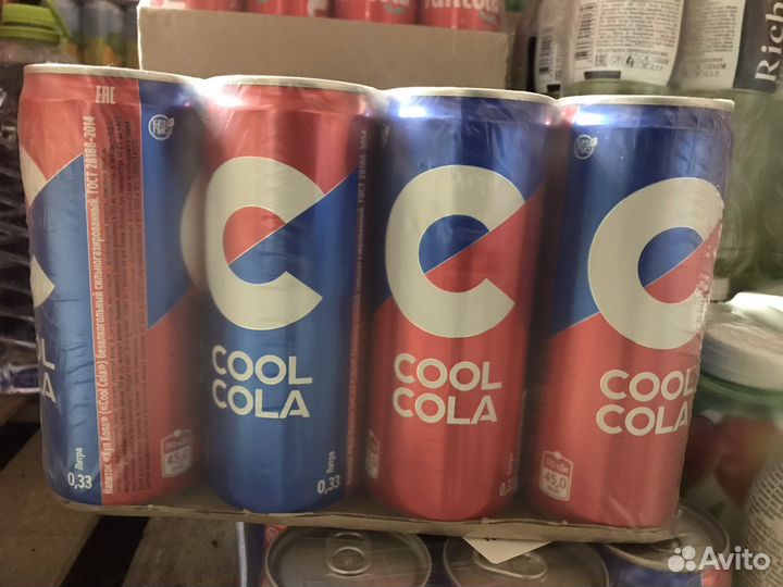 Напиток Кул Кола жб 0.33 мл