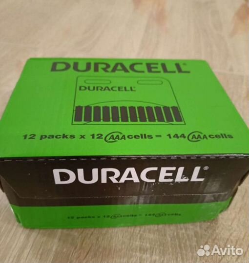 Батарейки duracell аа и ааа