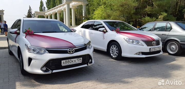 Украшение на свадебное авто